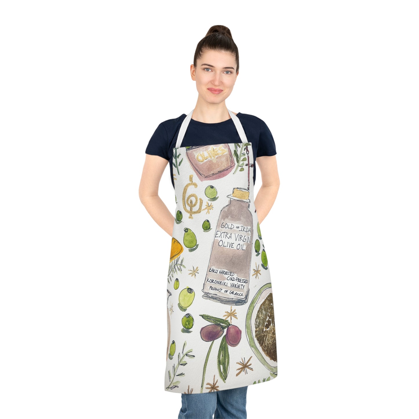 Gold of Irida Kitchen Apron