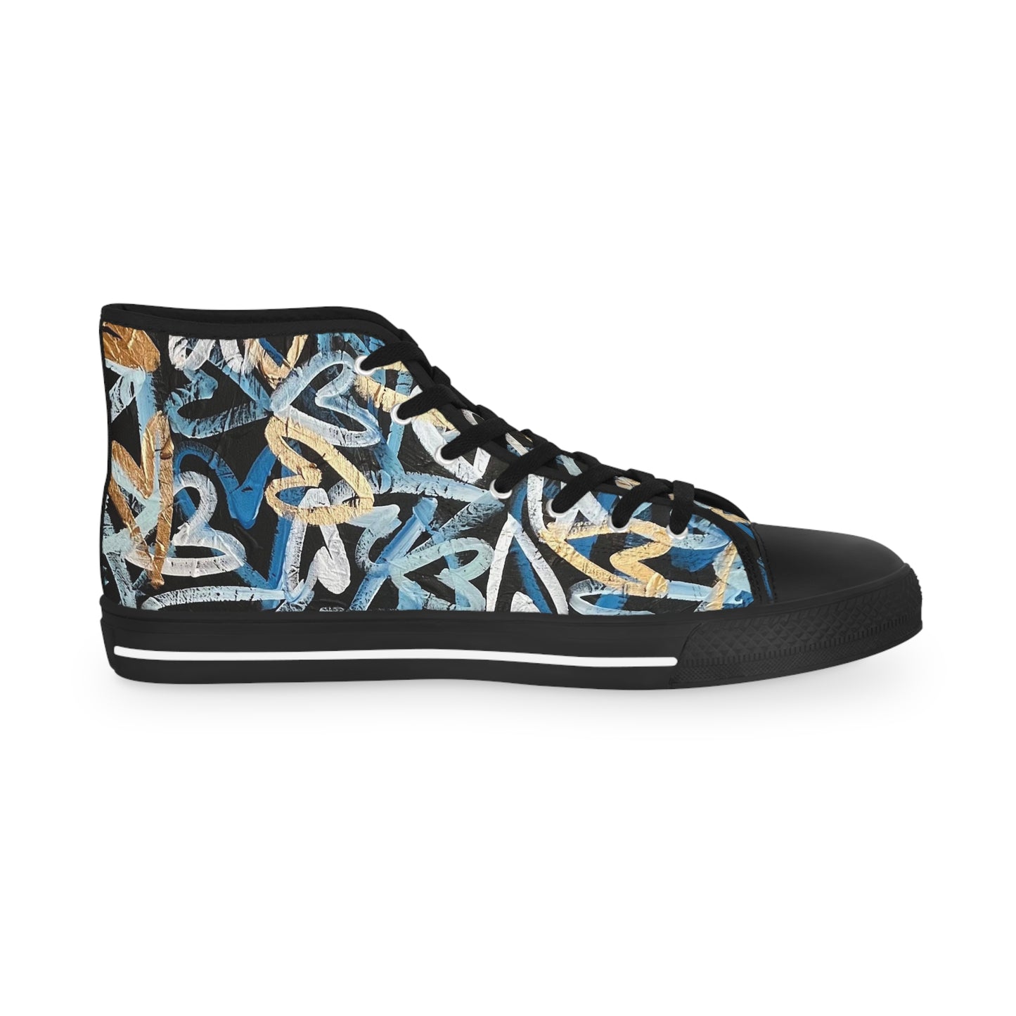 LOVEHAPPY Men's High Top Sneakers