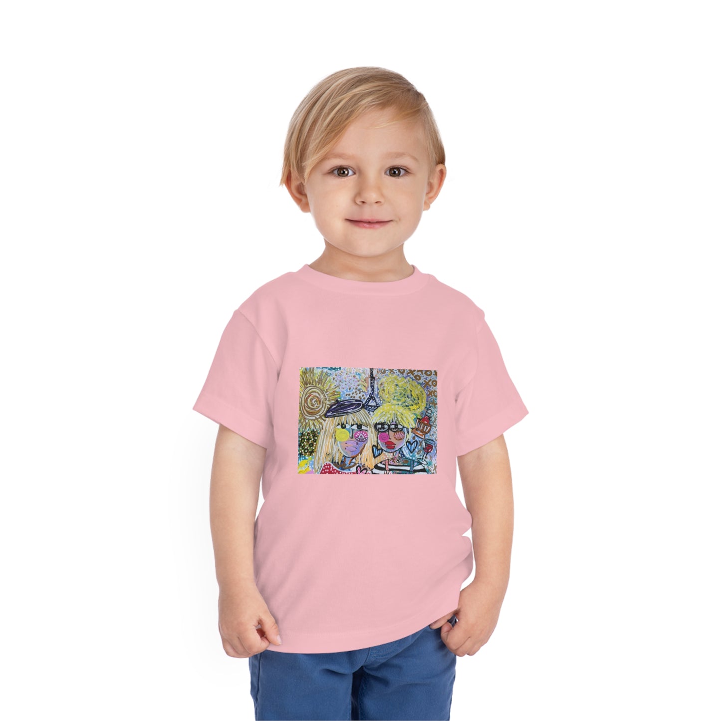 2 American Girls in Paris Toddler Short Sleeve Tee