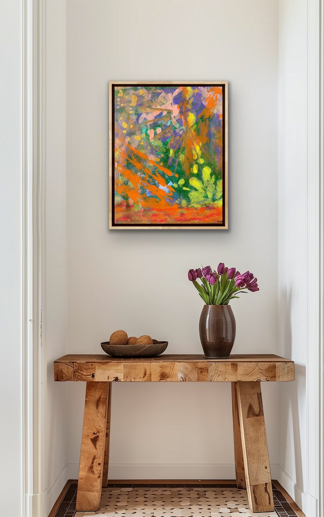 “HEARTBURST” Original Painting on canvas