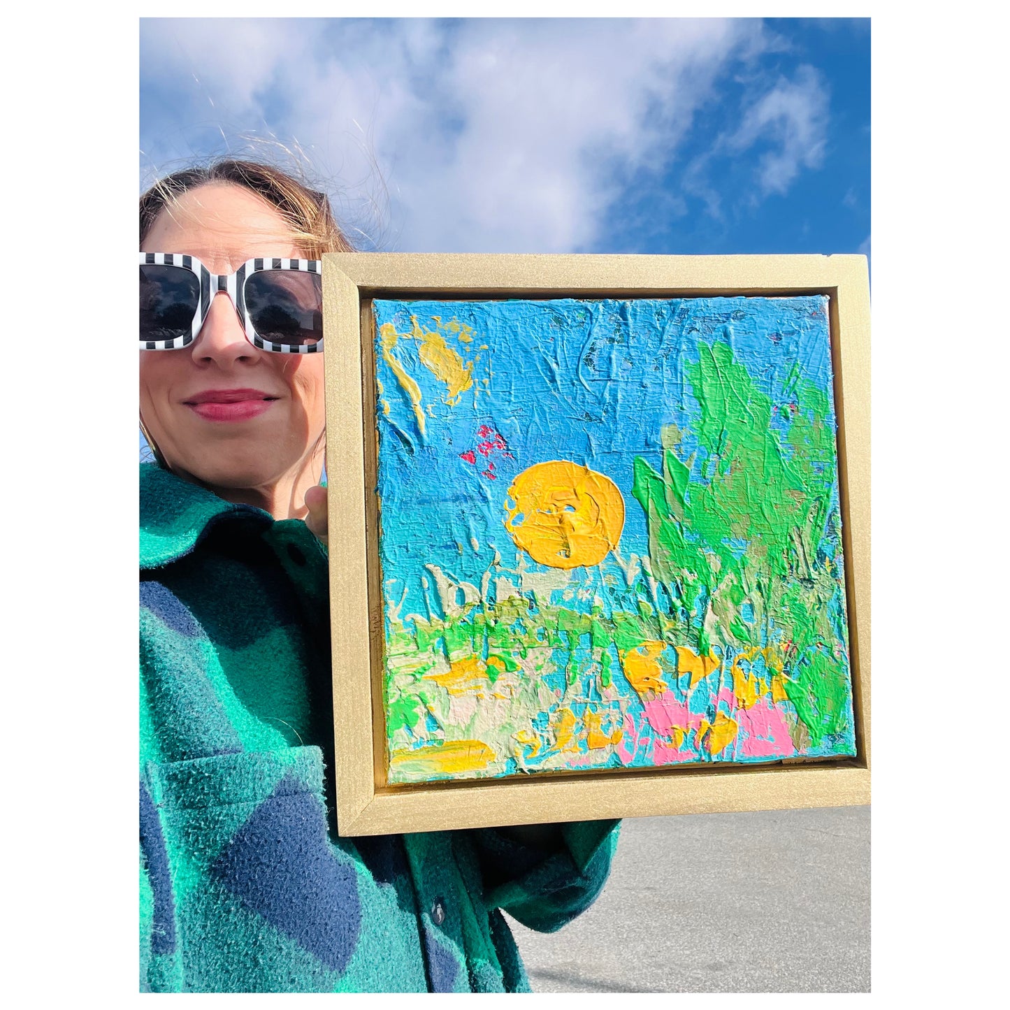 “Grace is Eternal” Framed Original painting