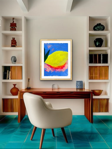 “Look for the Light” Original Acrylic Painting on Paper