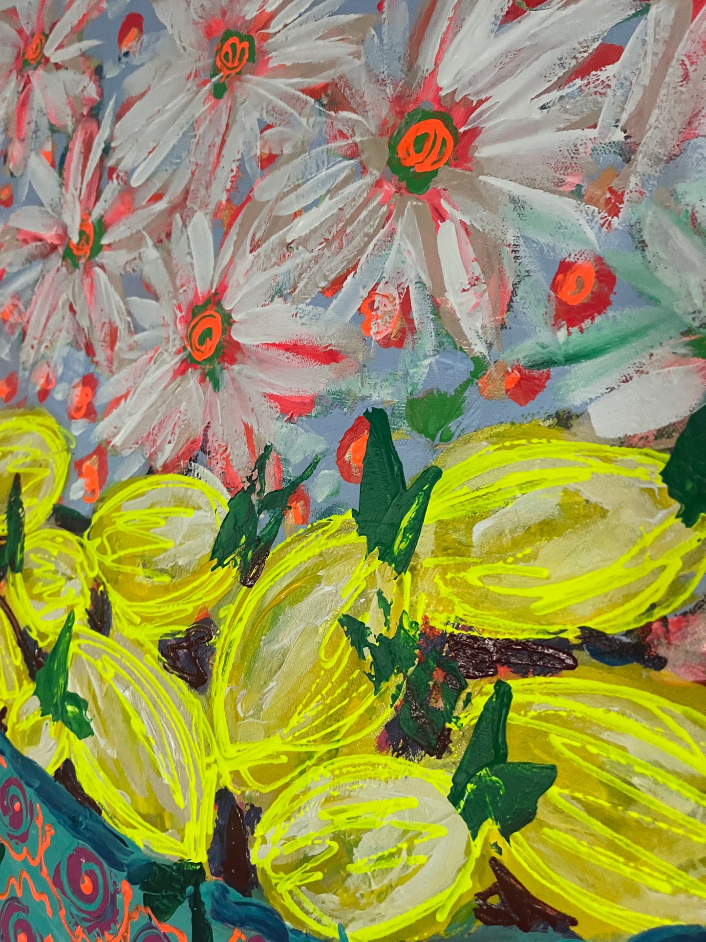 “The Stuff of Life” Original Painting on Gallery Wrapped Canvas.