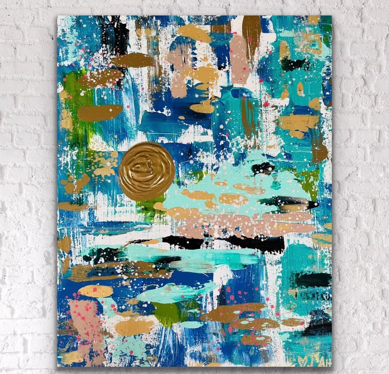 "Free To Rise" Original Painting on gallery wrapped canvas