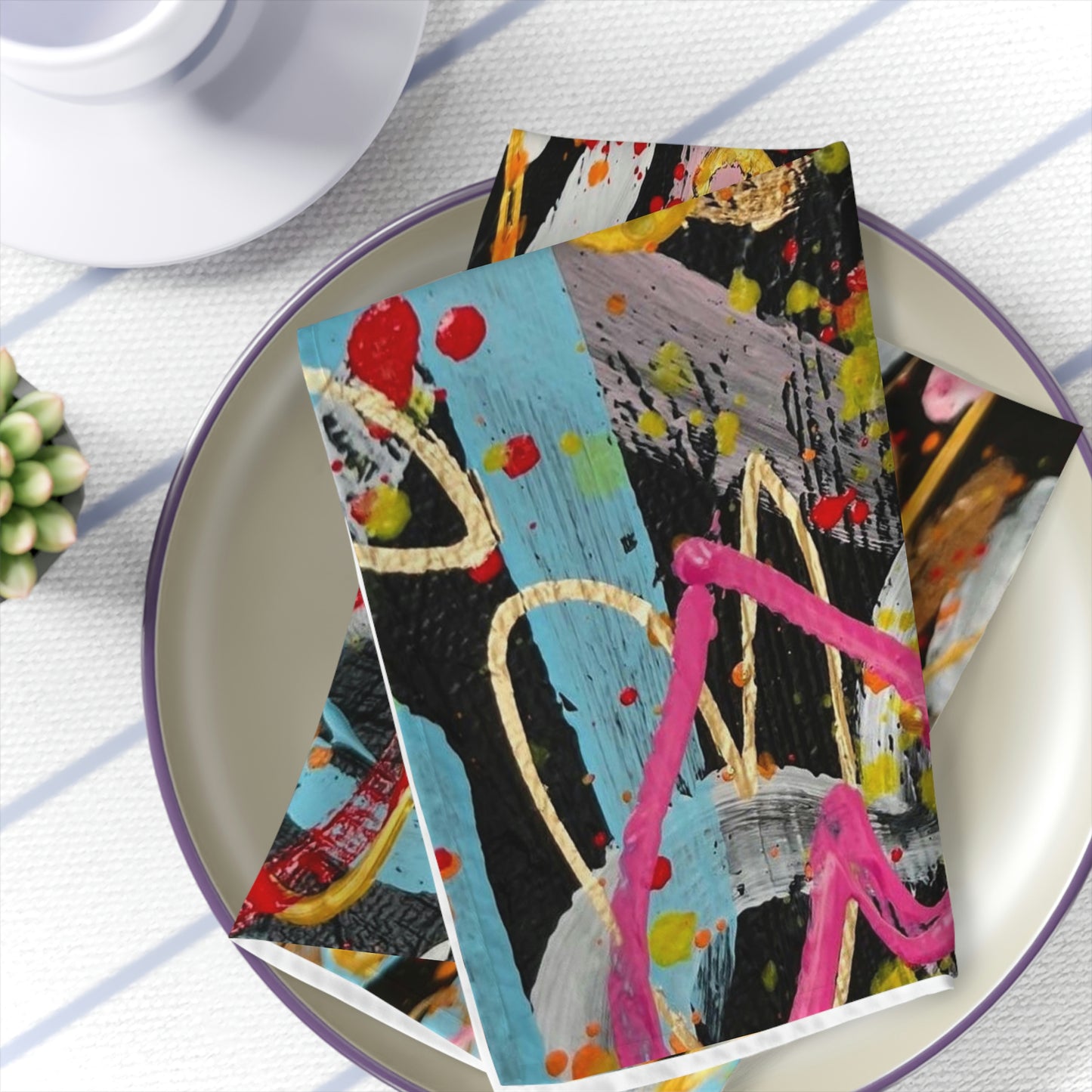 "Grateful Heart Art" Original Art Napkins