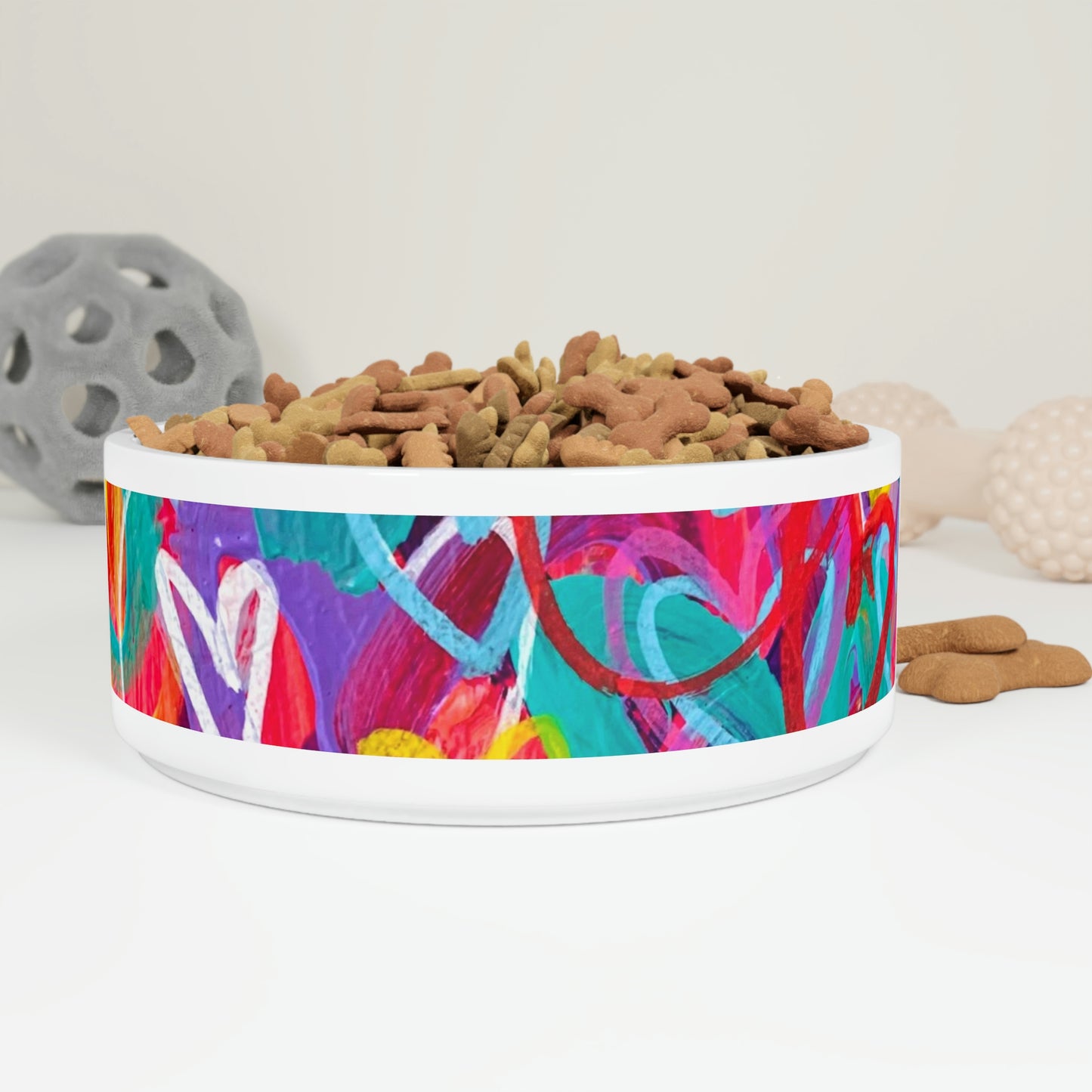 Grateful Heart Art Pet Bowl