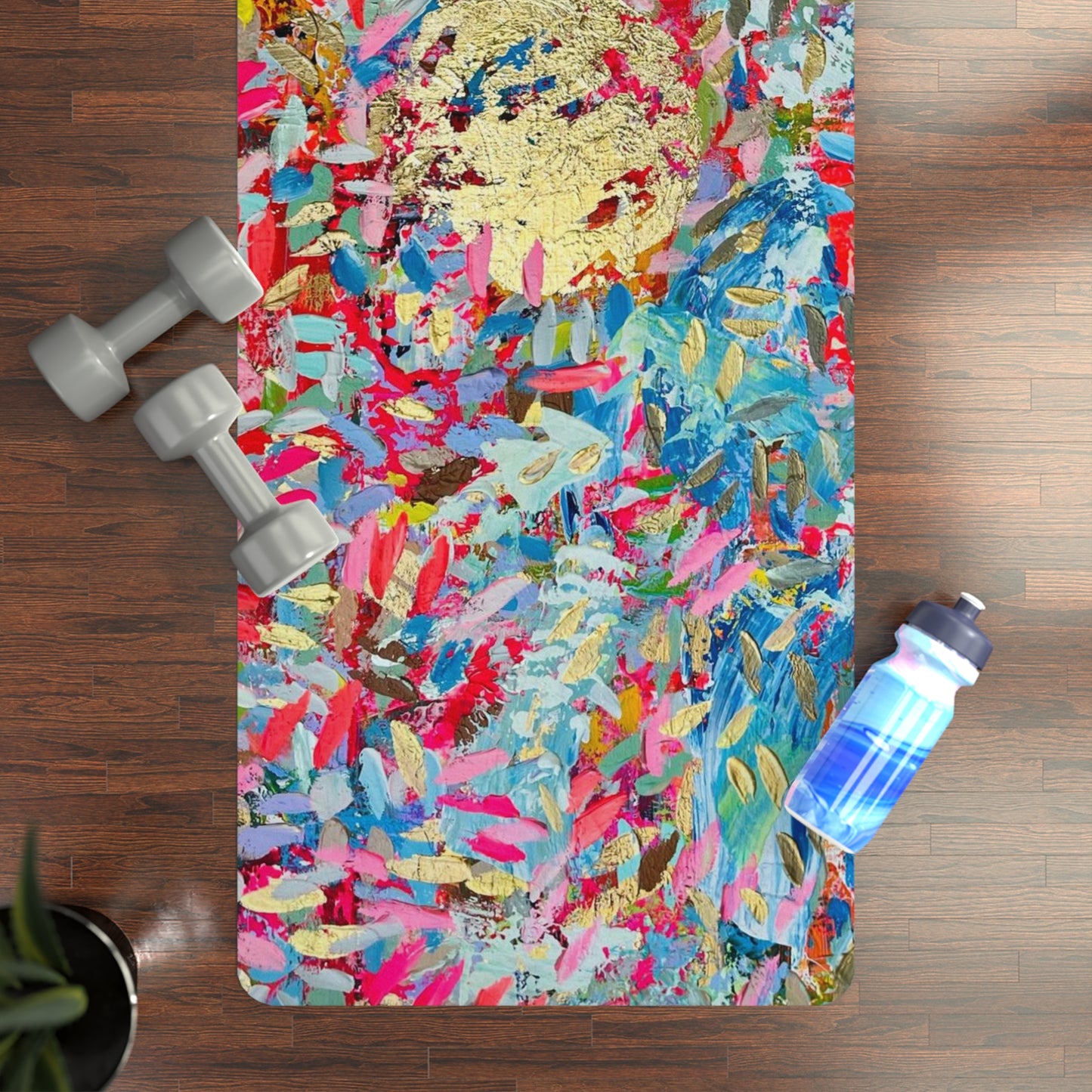 "Cosmic Ambition" Rubber Yoga Mat