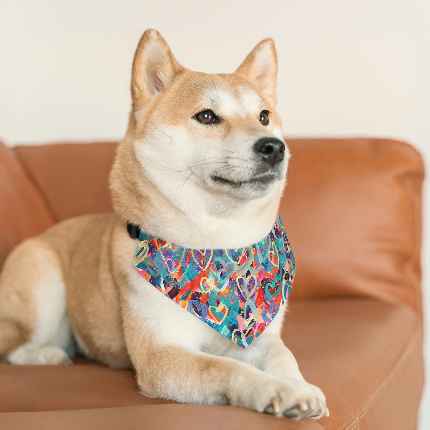 Grateful Heart Art Pet Bandana Collar
