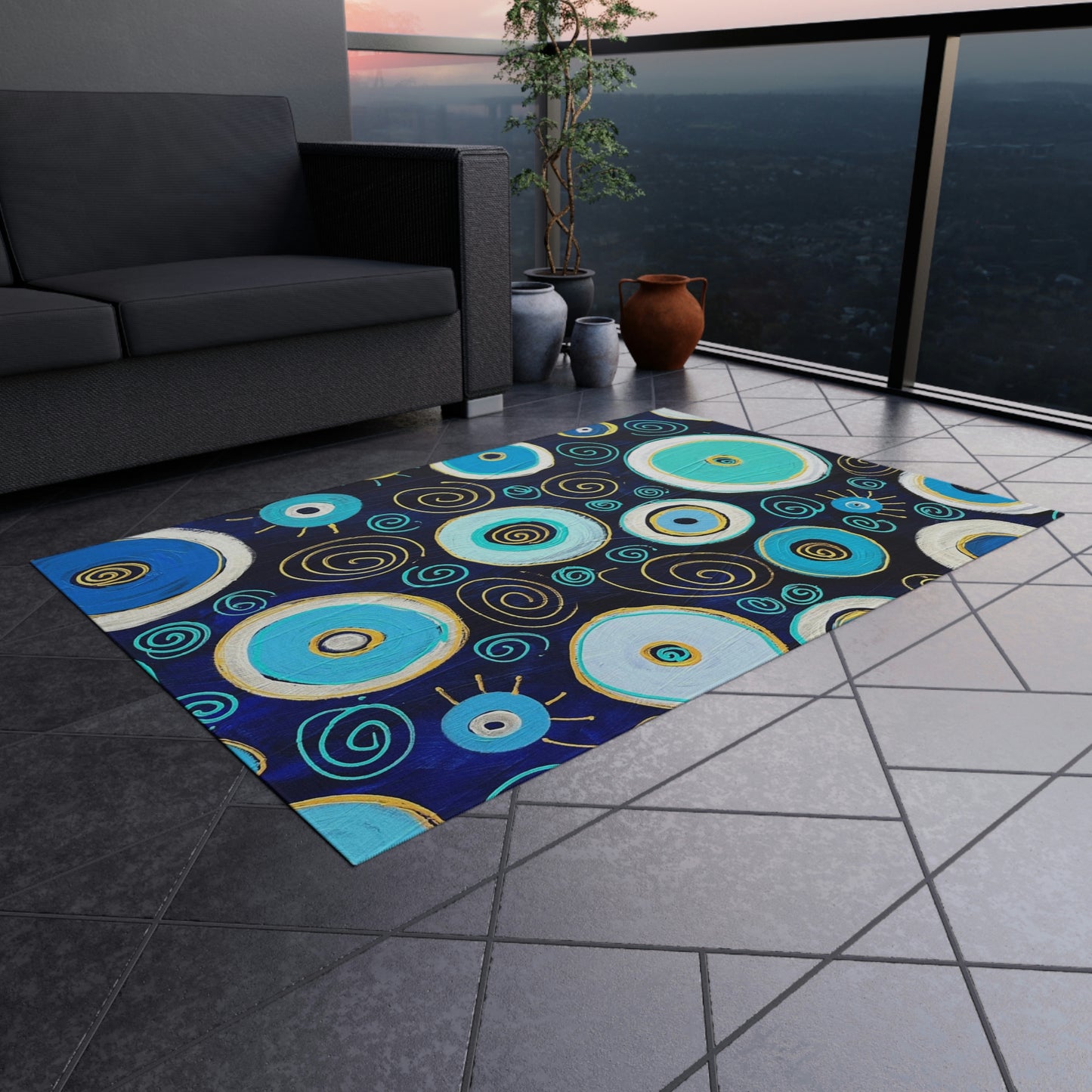"AWAKENING" Outdoor Rug