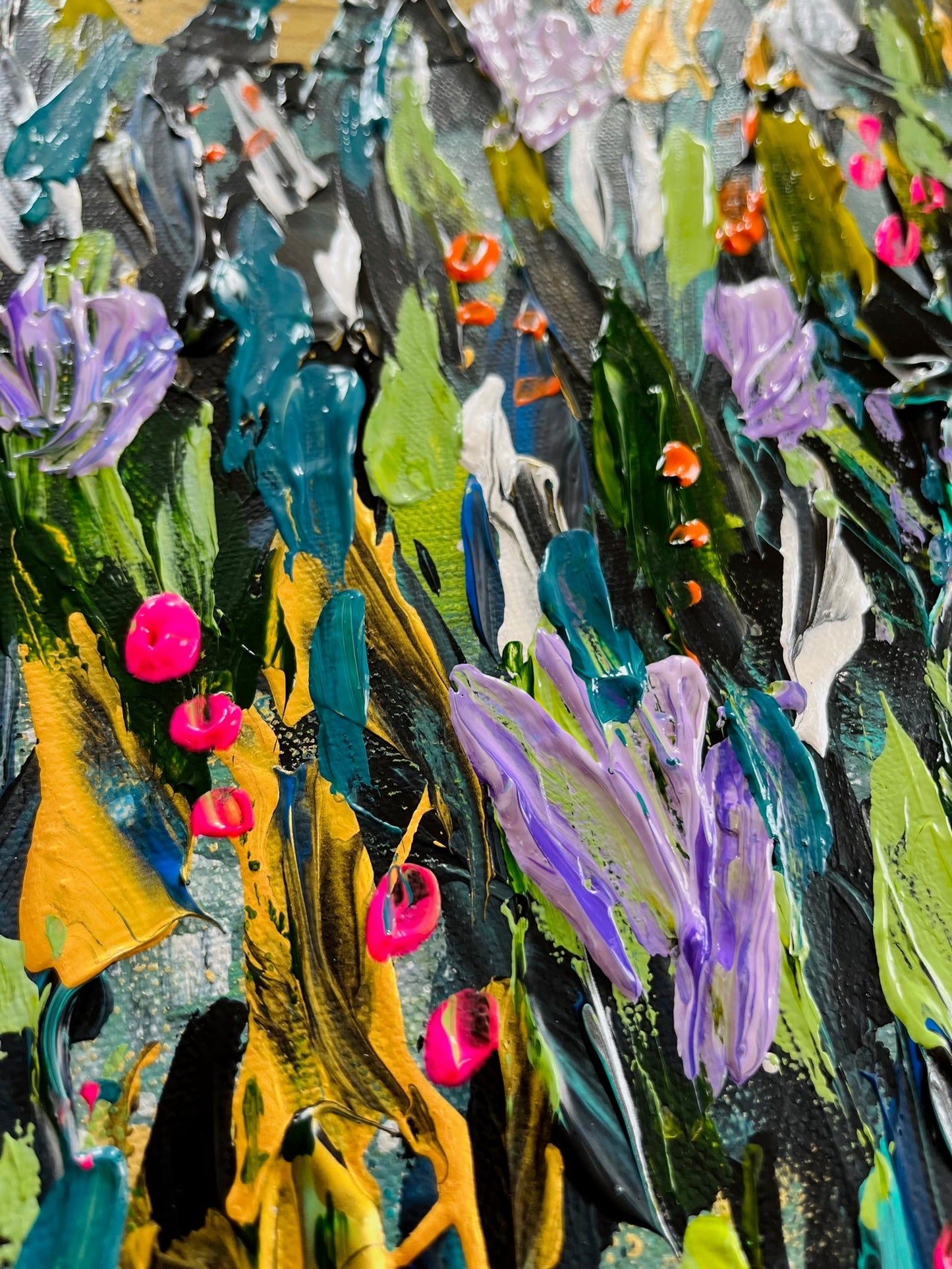 "MoonBeam" Original Painting on Canvas