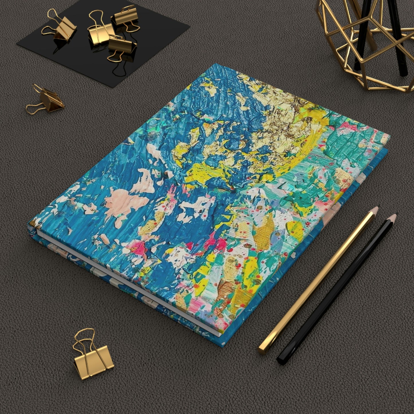 "Sun Pulse" Hardcover Journal