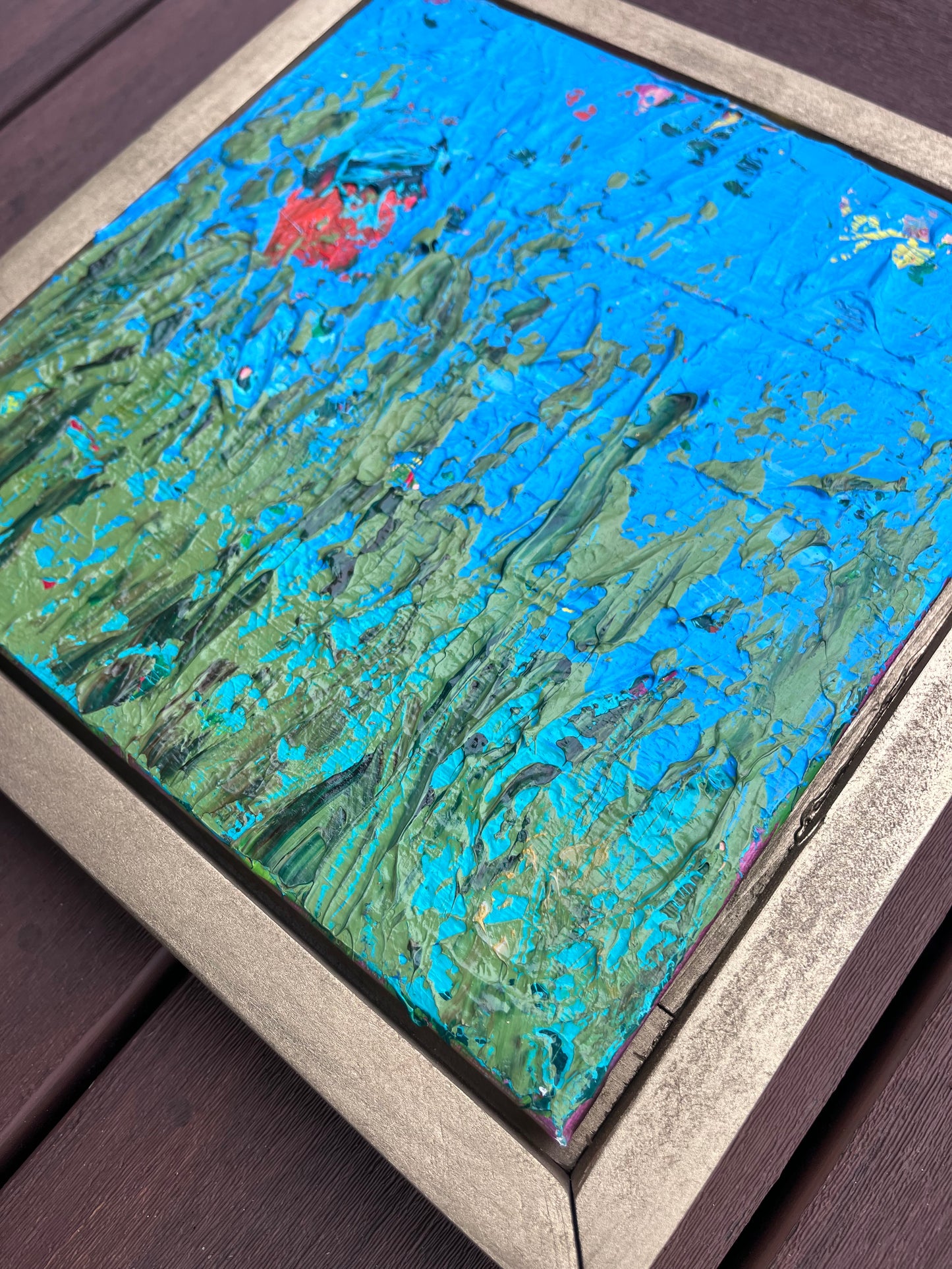 “The Light Within Me” Framed Original Painting
