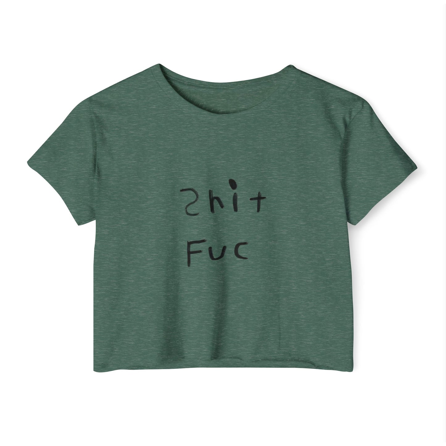 Shit Fuc Women's Festival Crop Top