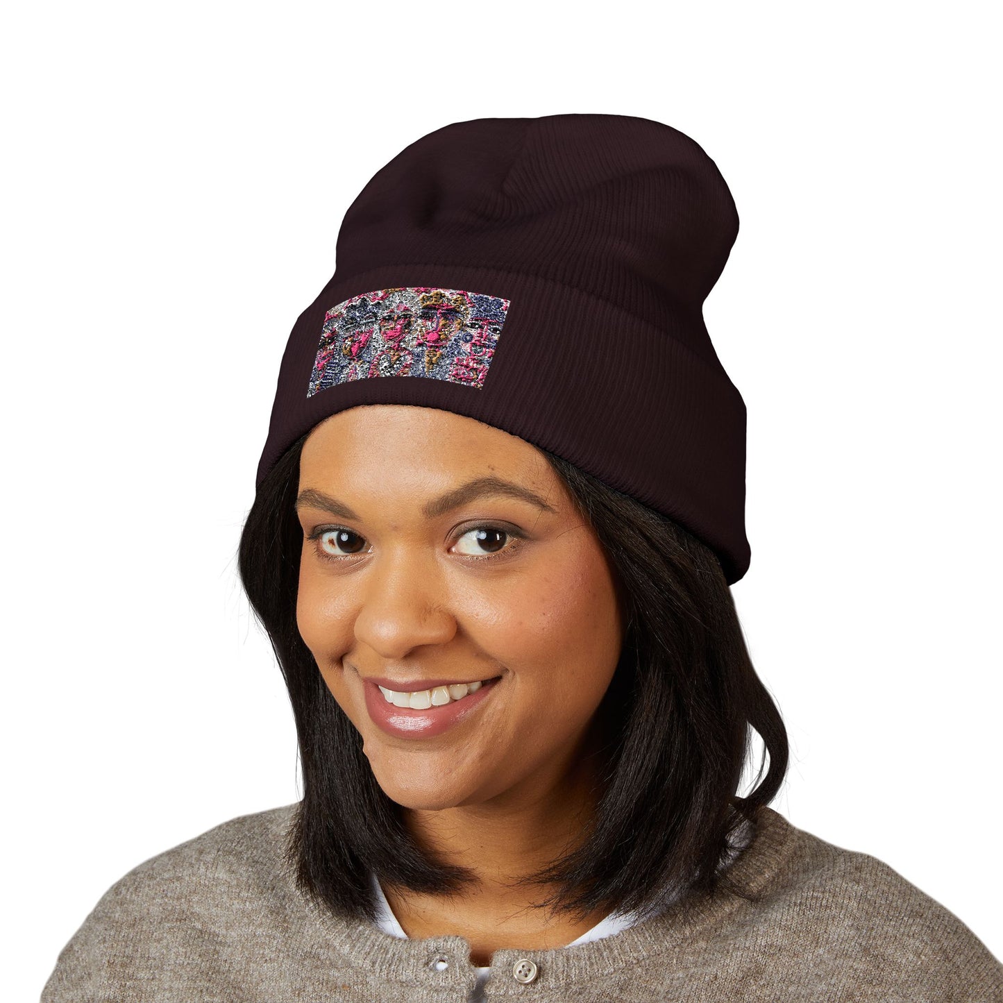 Lysistrata Embroidered Beanie (Lysistrata Art)
