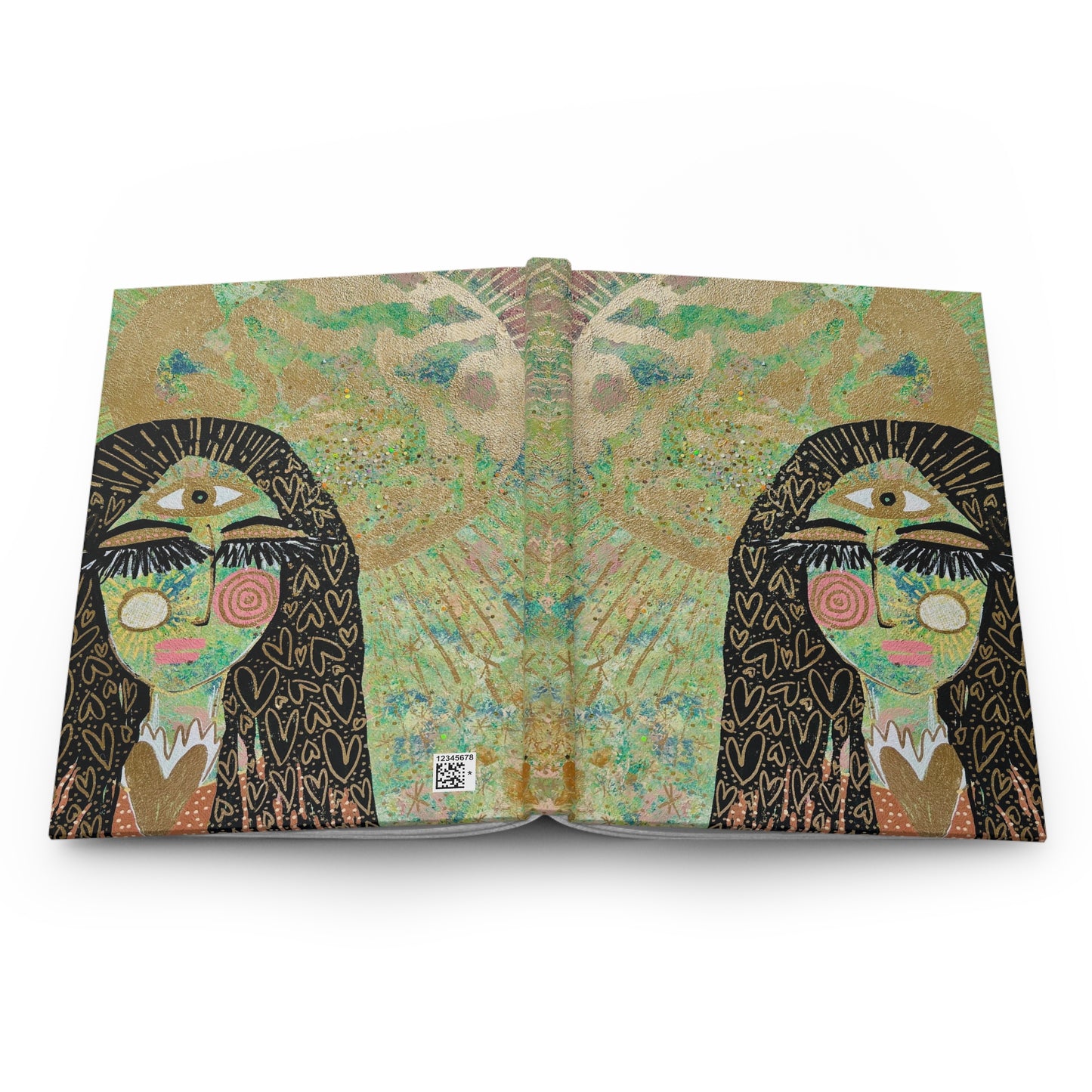 "High Priestess Healer" Hardcover Journal Matte