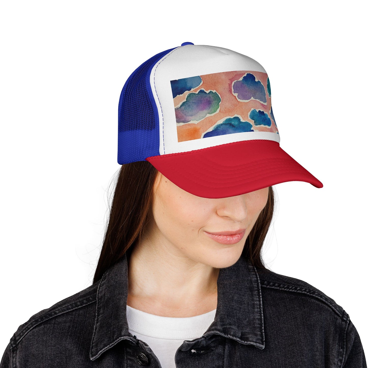 Happy Clouds Trucker Cap