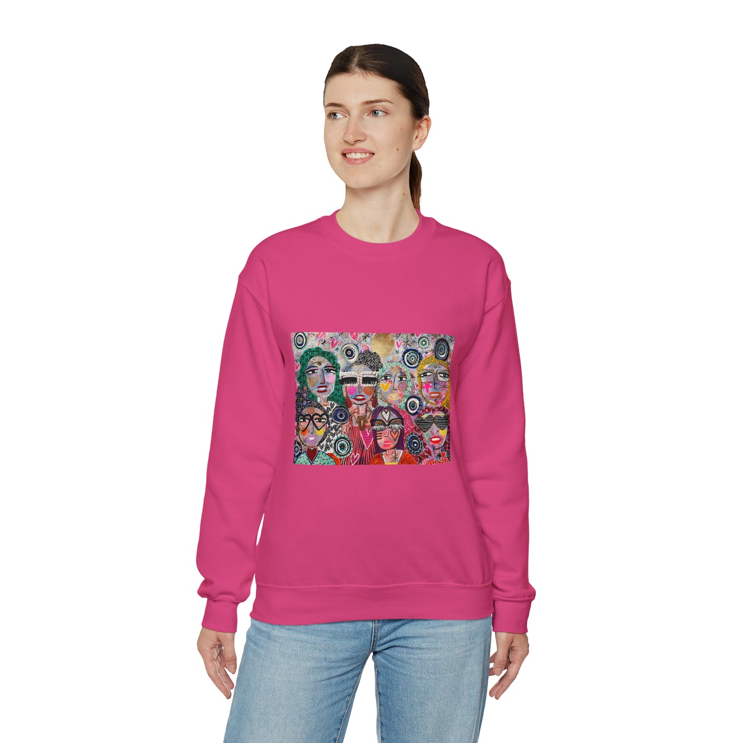 Hope Personified Unisex Heavy Blend Crewneck Sweatshirt