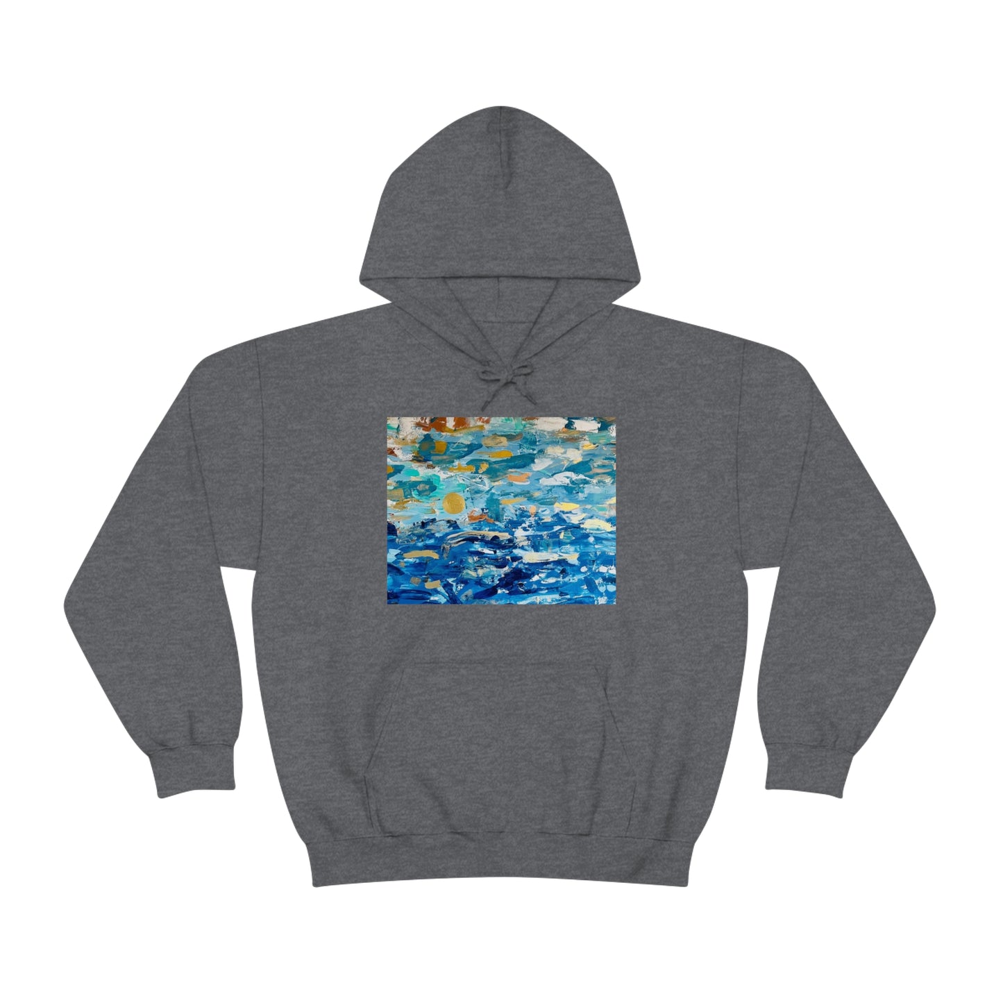 "Blue World" Unisex Heavy Blend Hooded Sweatshirt
