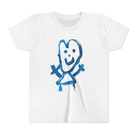 Shep's Smiley BELLA Youth Short Sleeve Tee