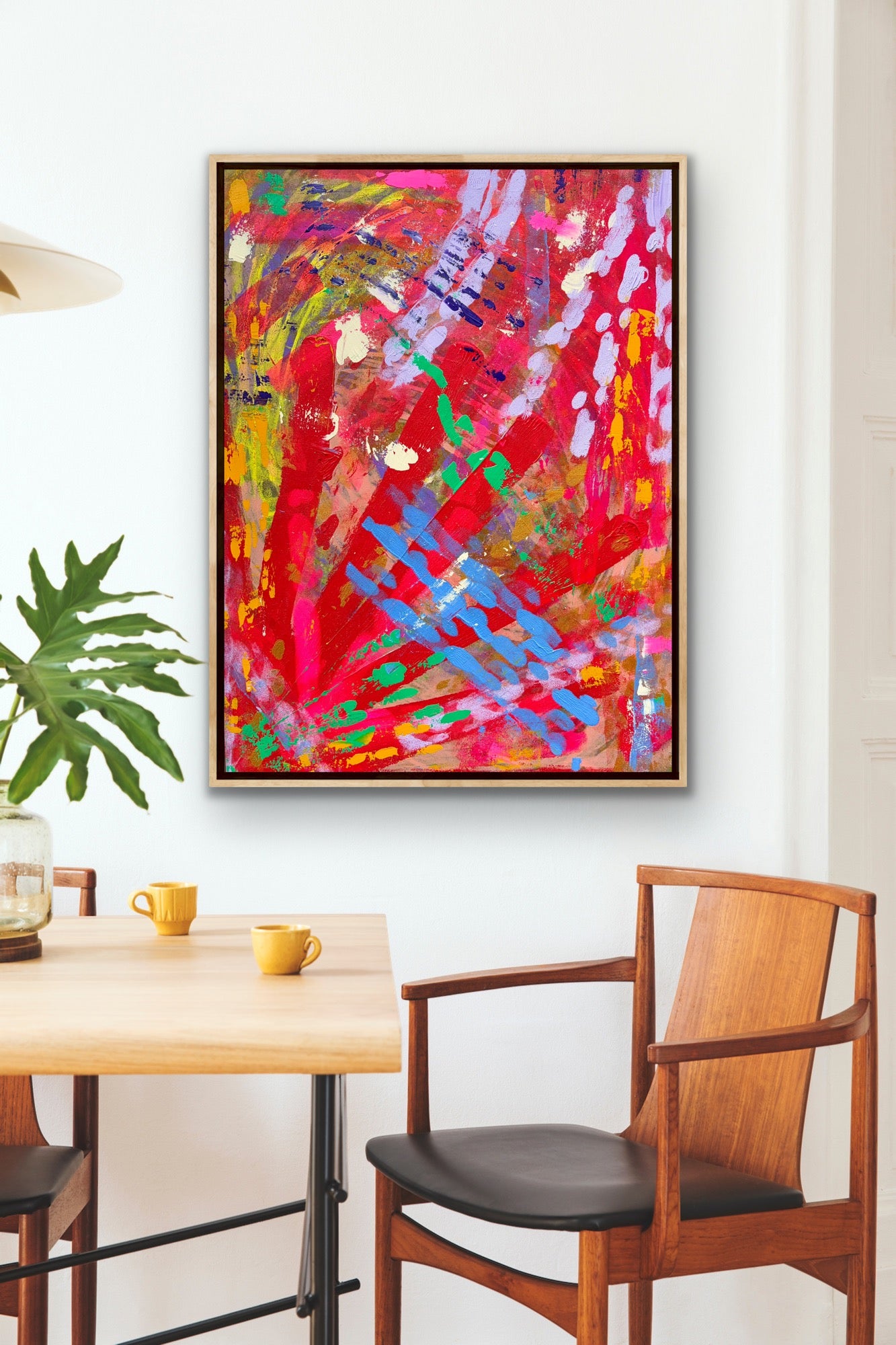 “There is Magic Here” original painting on gallery wrapped canvas