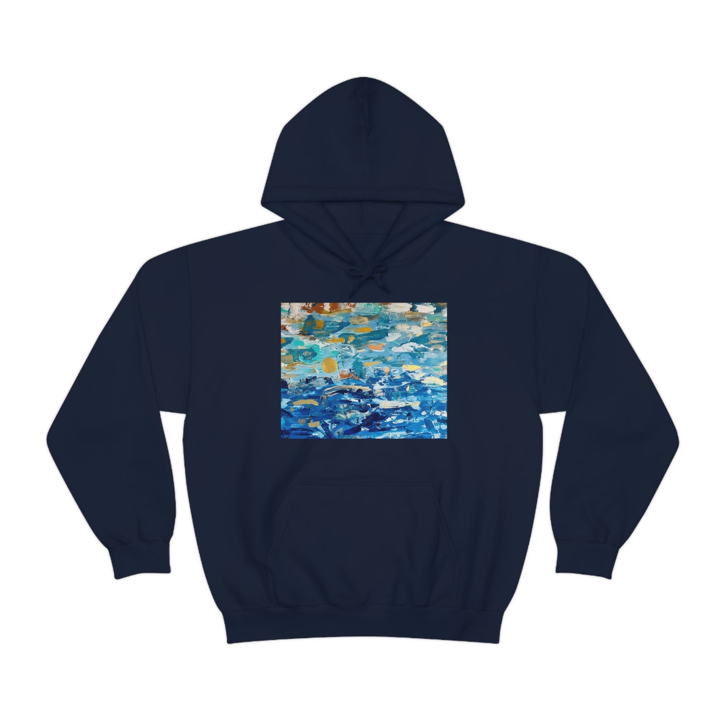 "Blue World" Unisex Heavy Blend Hooded Sweatshirt