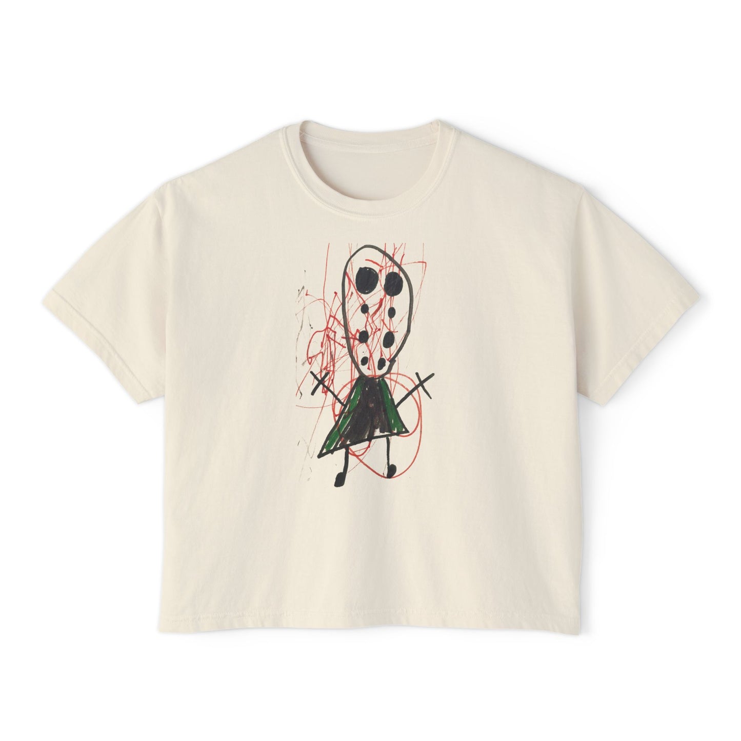 Shep’s Scary Guy Women's Boxy Tee