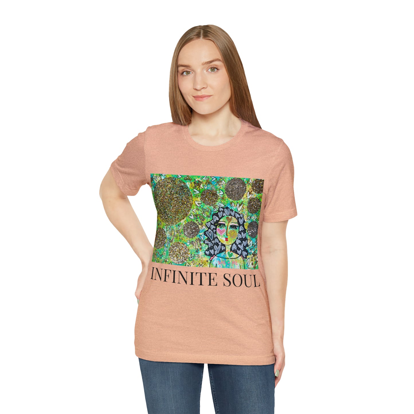 INFINITE SOUL" Unisex Jersey Short Sleeve Tee (AMANDA FEST)