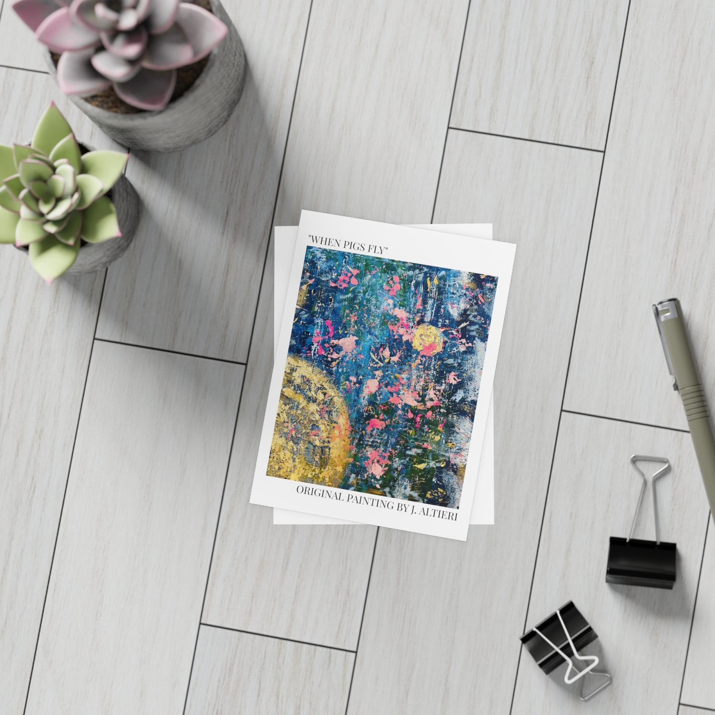 "When Pigs Fly" Postcard Bundle (envelopes included)