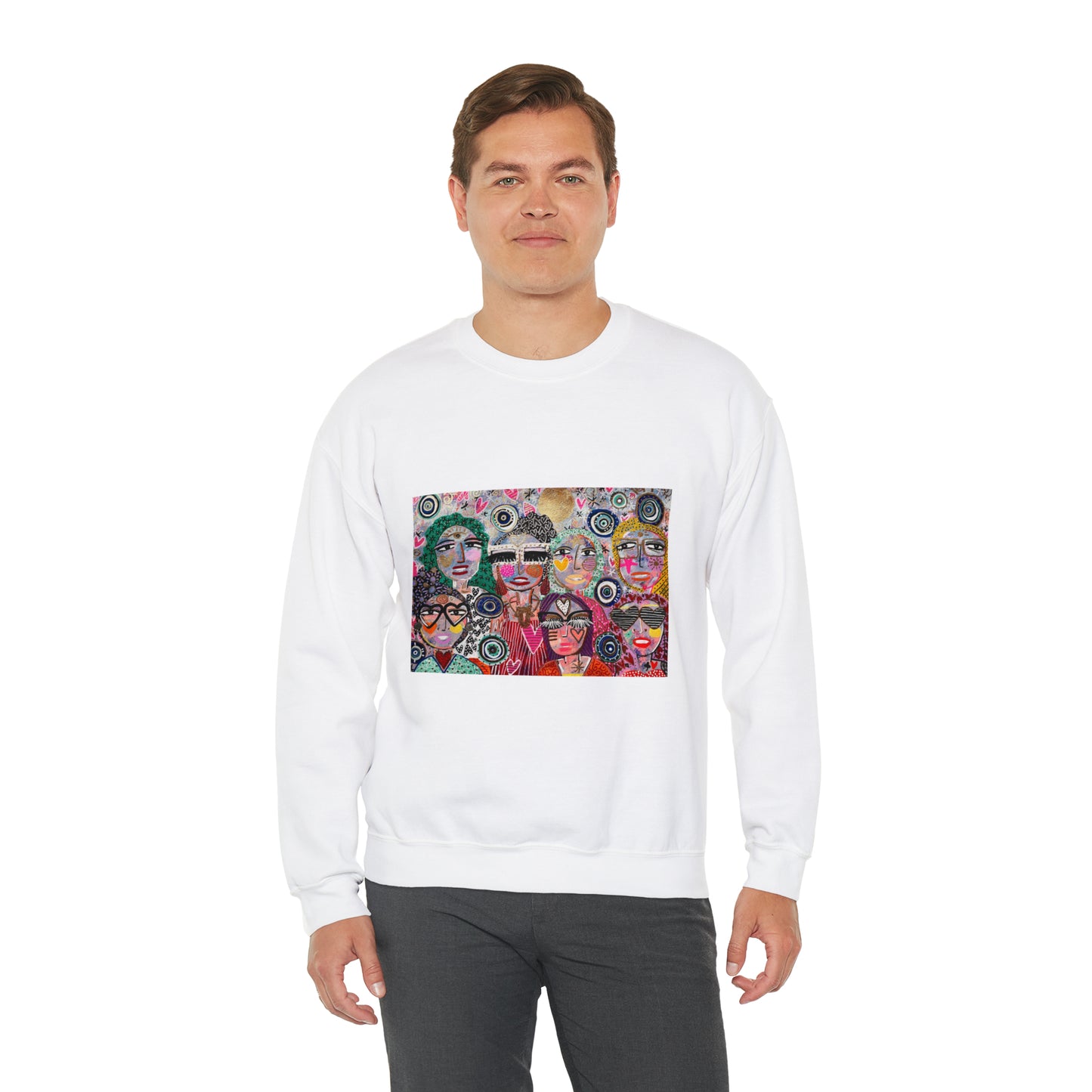 Hope Personified Unisex Heavy Blend Crewneck Sweatshirt