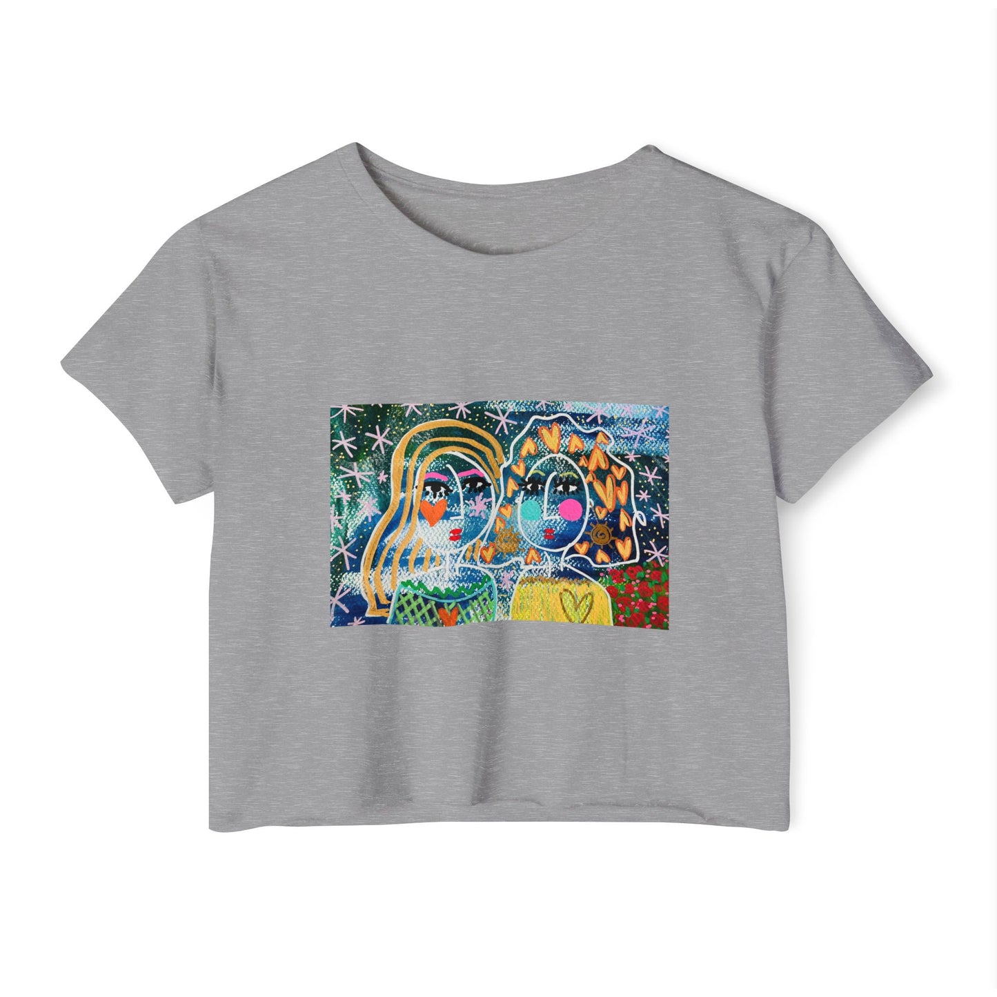 Girltalk Women's Festival Crop Top