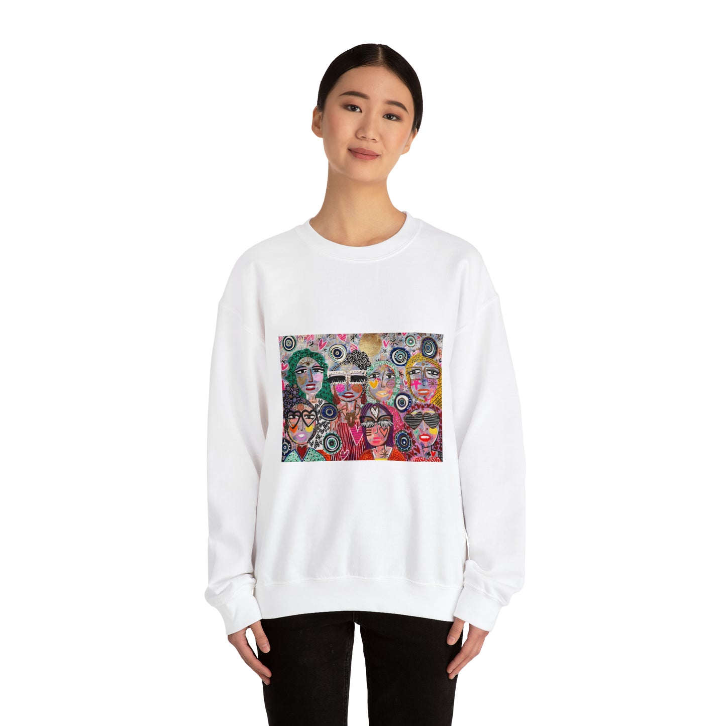 Hope Personified Unisex Heavy Blend Crewneck Sweatshirt