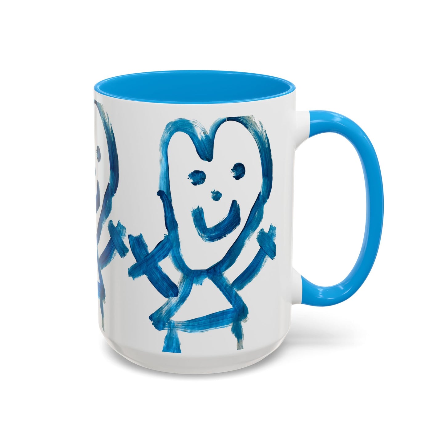 Mug Colorful Smiley Art by Shep 15oz