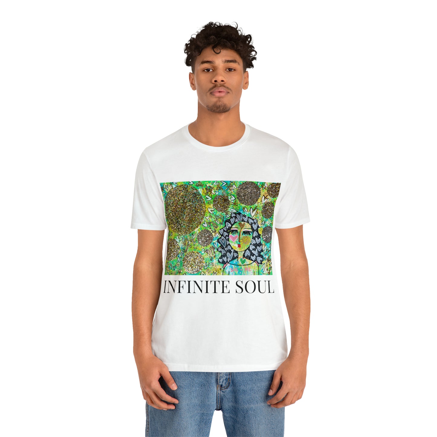 INFINITE SOUL" Unisex Jersey Short Sleeve Tee (AMANDA FEST)