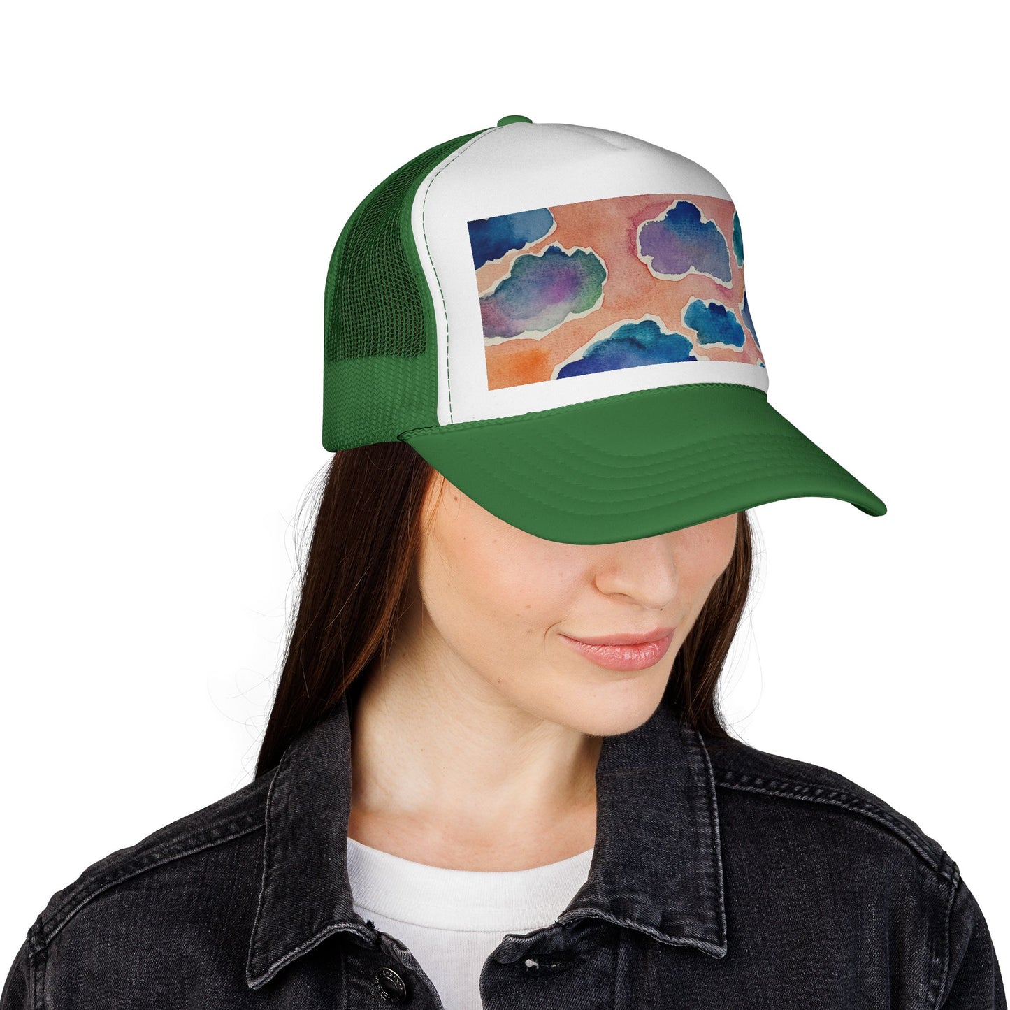 Happy Clouds Trucker Cap