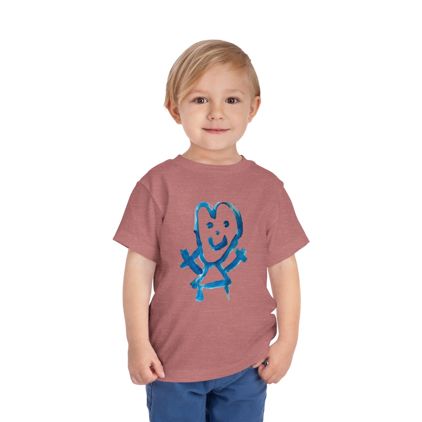 Shep's Smiley Bella Toddler Short Sleeve Tee
