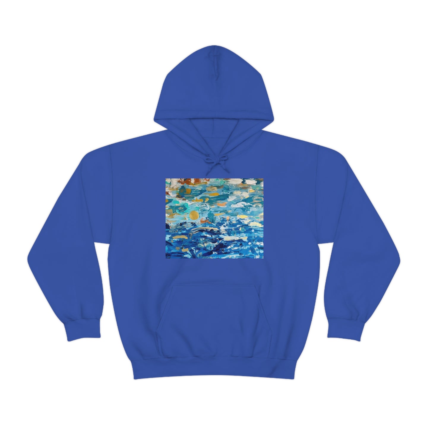 "Blue World" Unisex Heavy Blend Hooded Sweatshirt