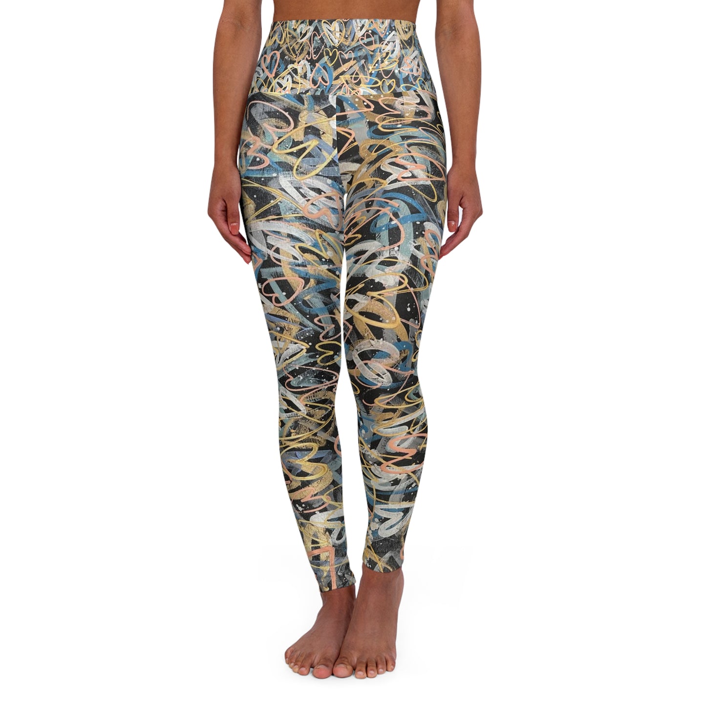 CITY LOVE High Waisted Yoga Leggings