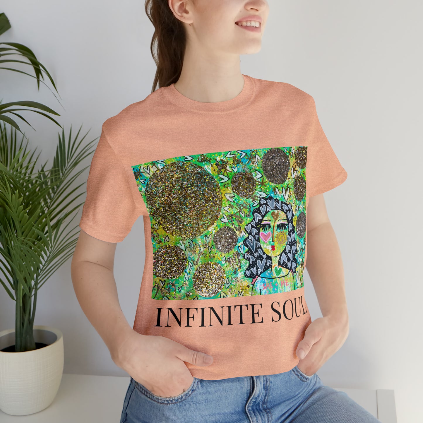 INFINITE SOUL" Unisex Jersey Short Sleeve Tee (AMANDA FEST)