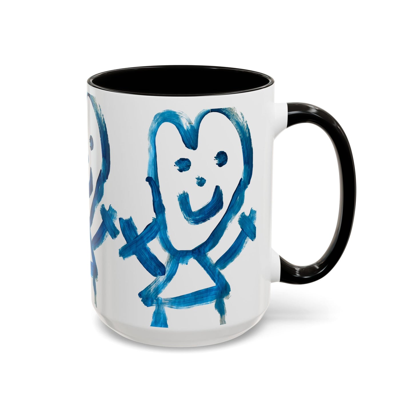 Mug Colorful Smiley Art by Shep 15oz