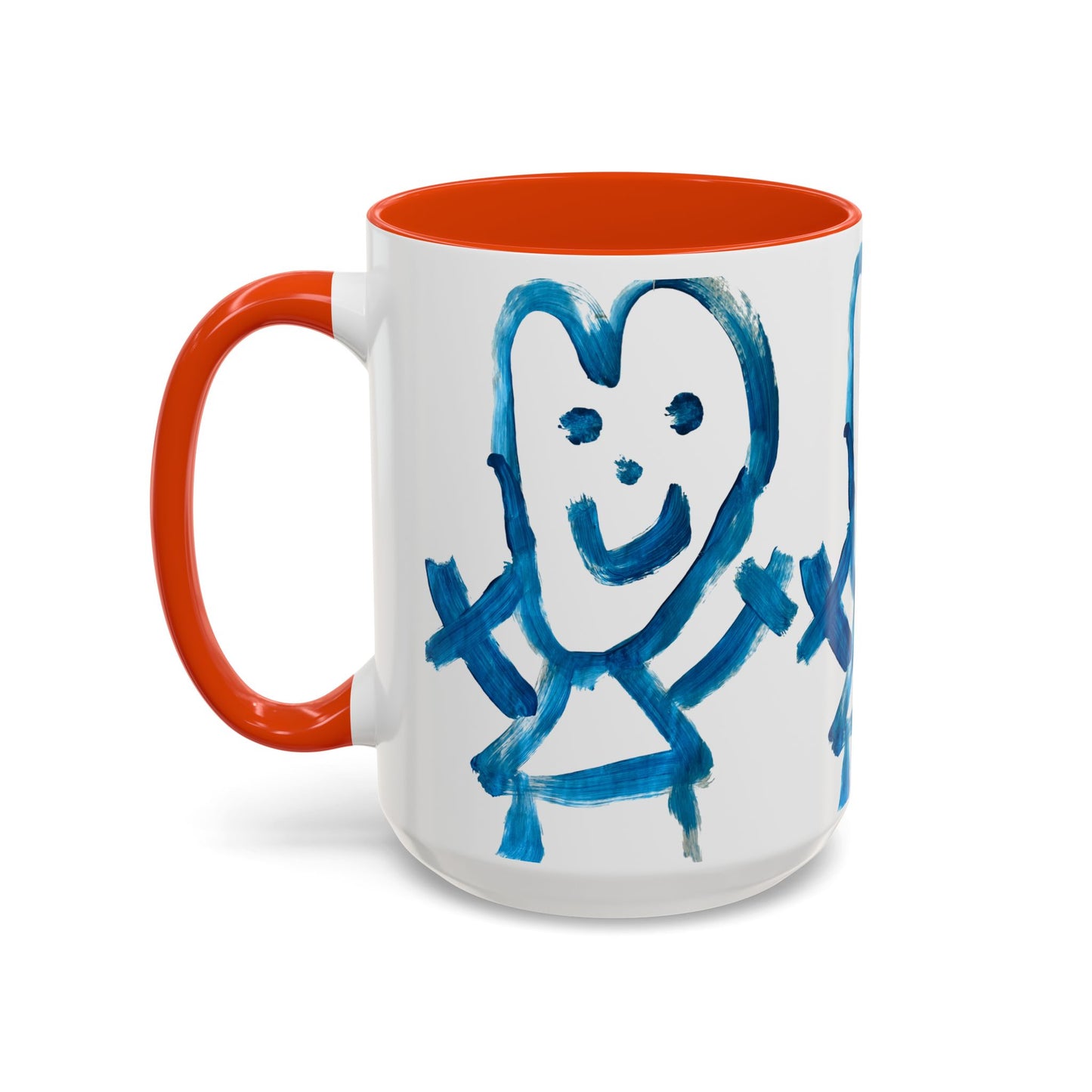 Mug Colorful Smiley Art by Shep 15oz