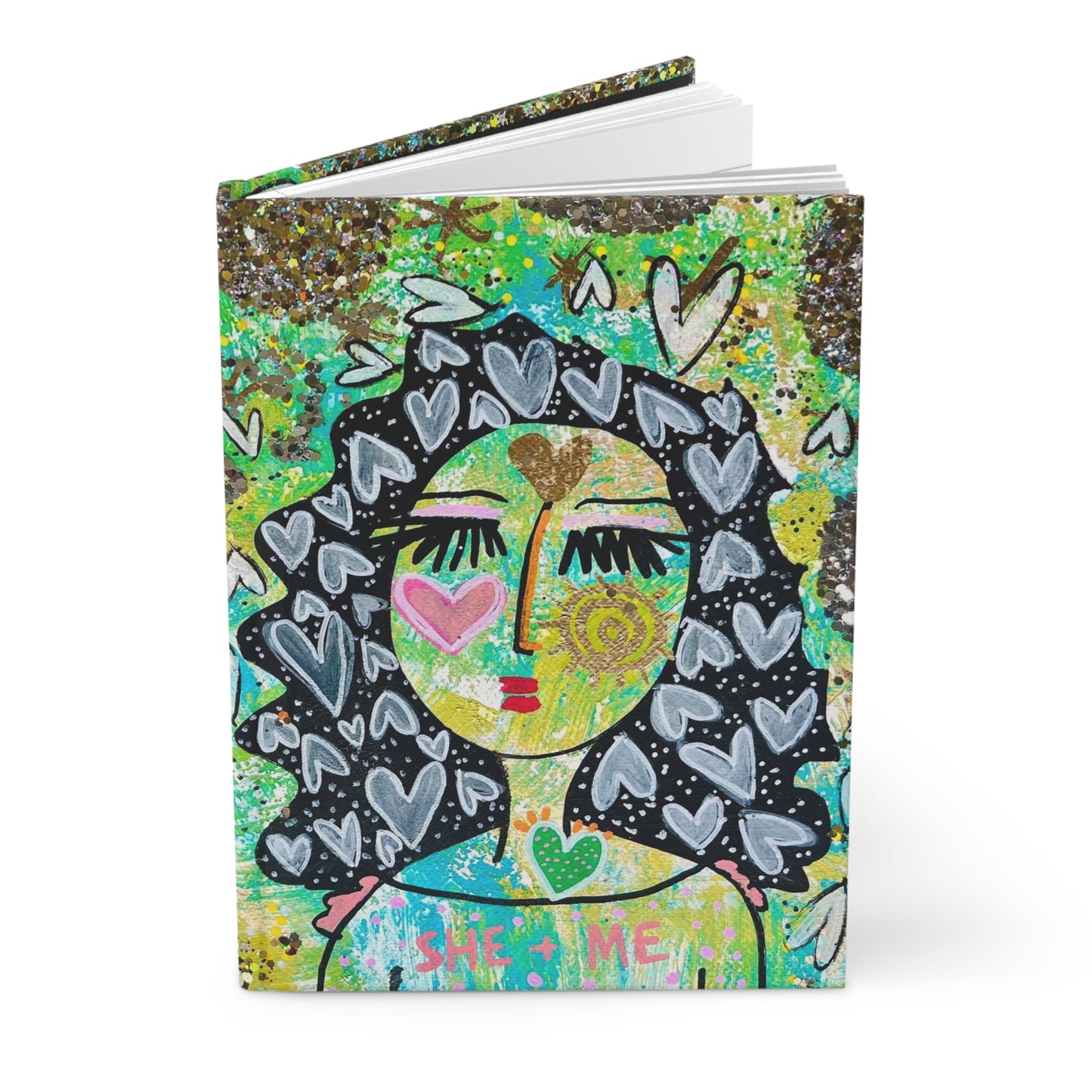 "INFINITE SOUL" Hardcover Journal Matte