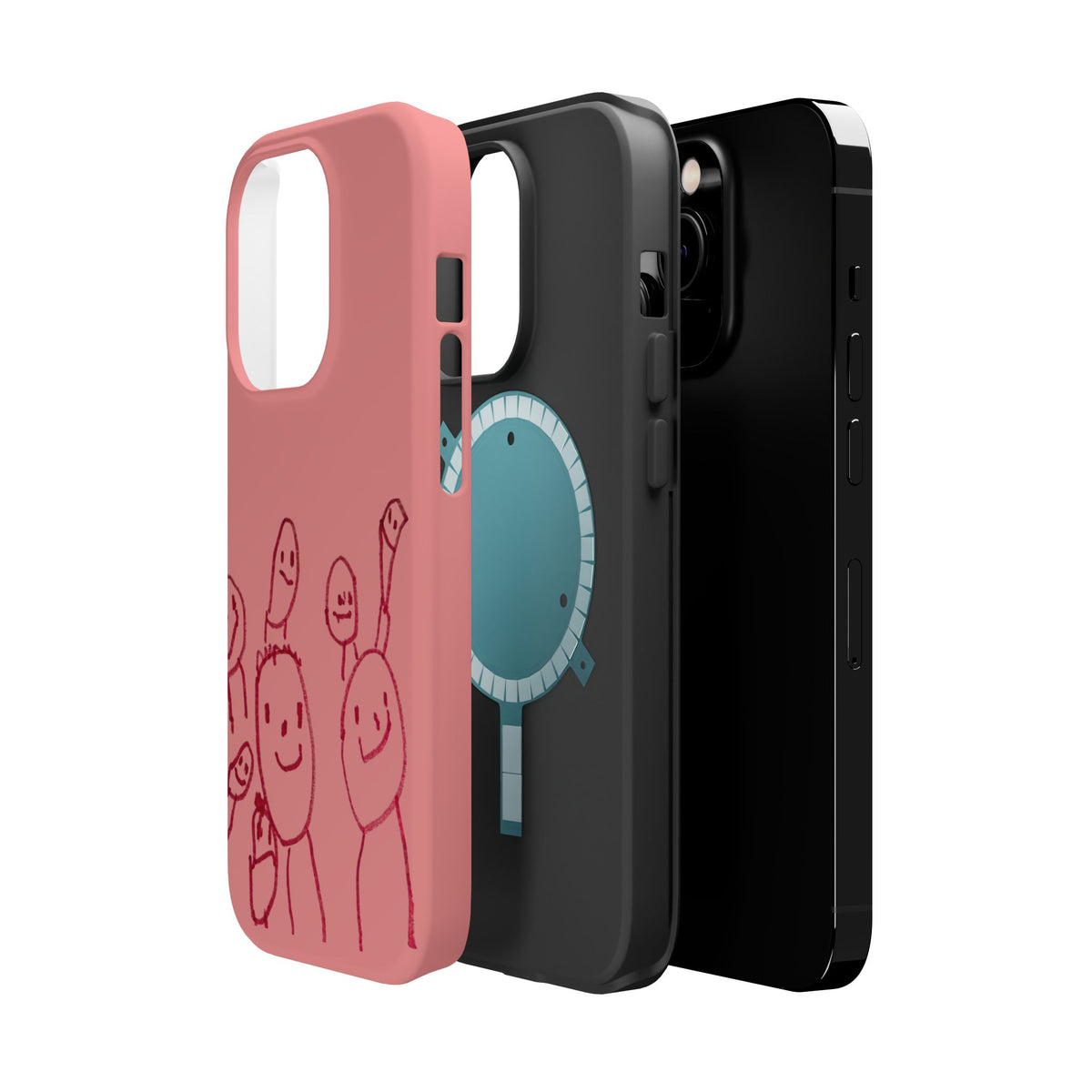 Magnetic Impact-Resistant Cases sheps art