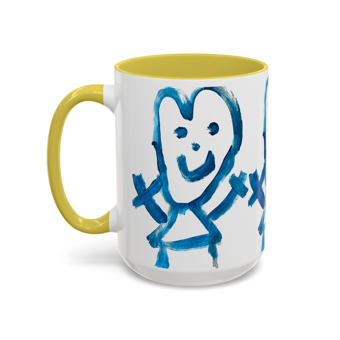 Mug Colorful Smiley Art by Shep 15oz