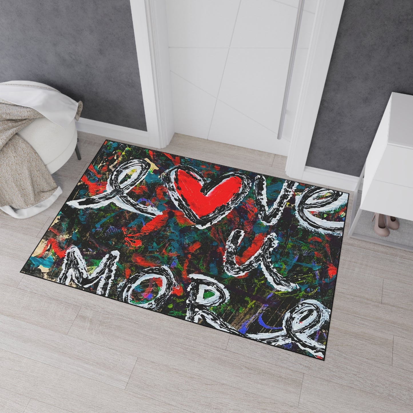 I LOVE YOU MORE 3Heavy Duty Floor Mat
