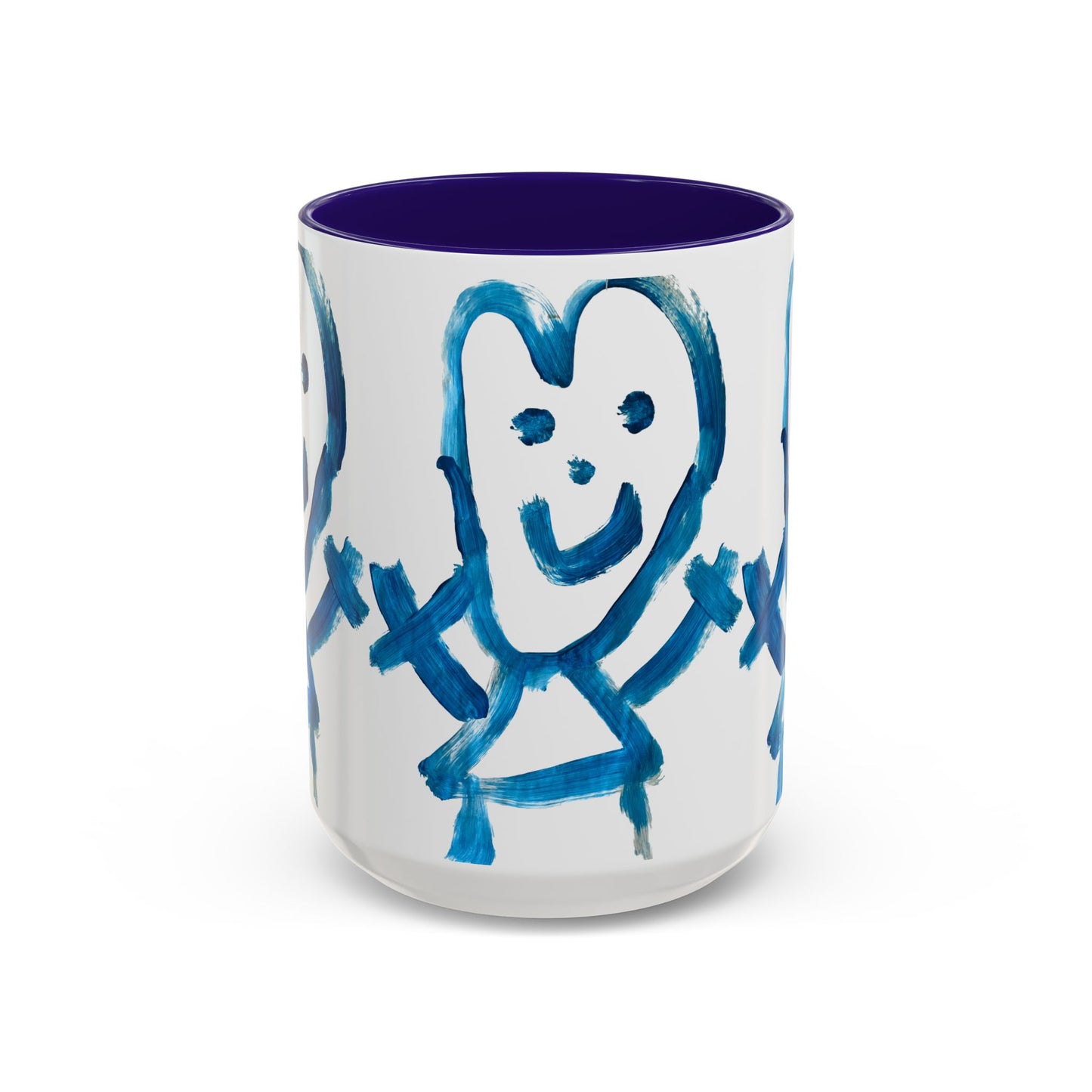 Mug Colorful Smiley Art by Shep 15oz
