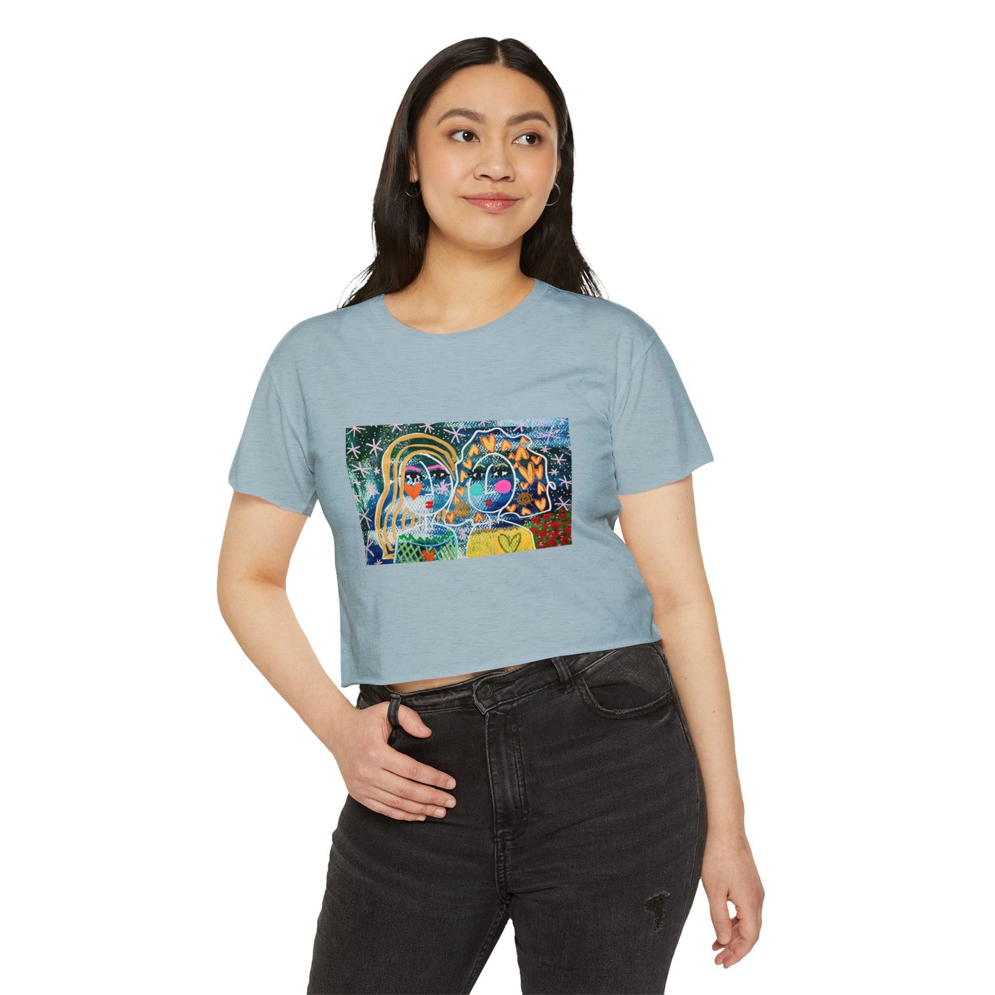 Girltalk Women's Festival Crop Top