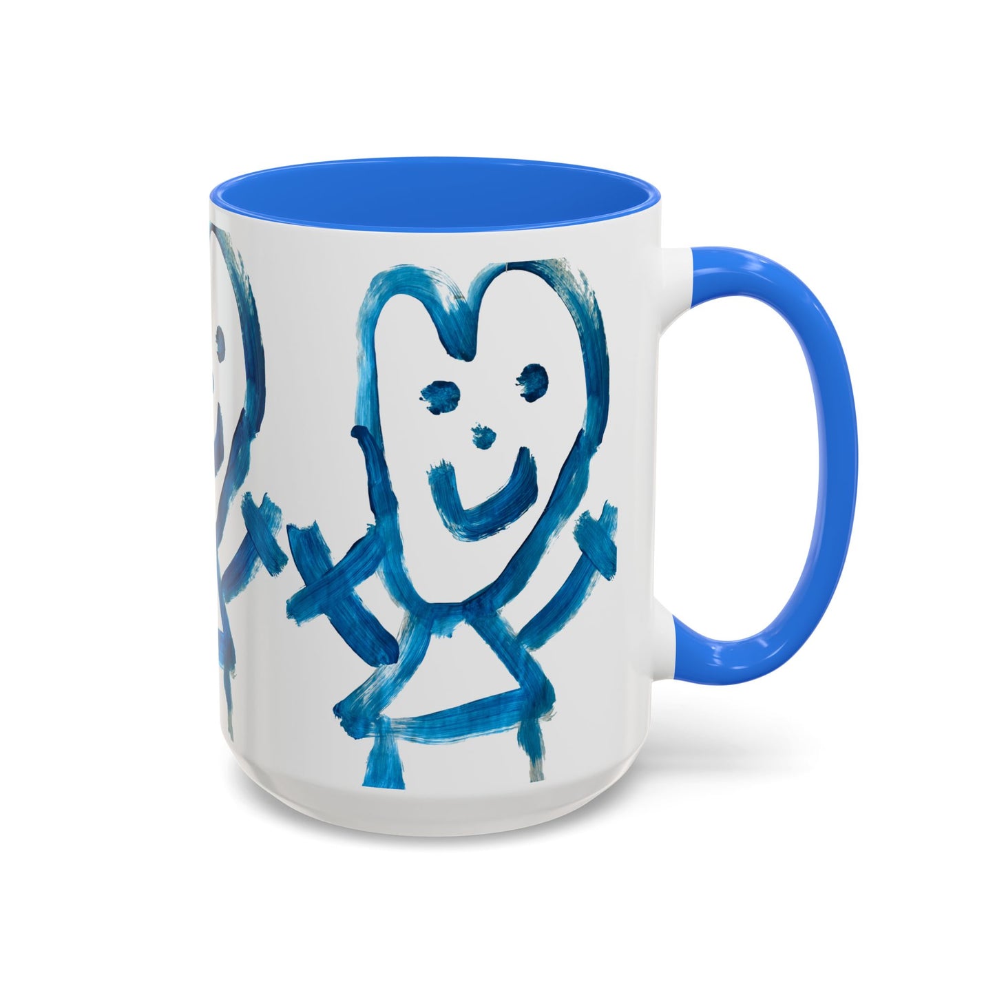 Mug Colorful Smiley Art by Shep 15oz