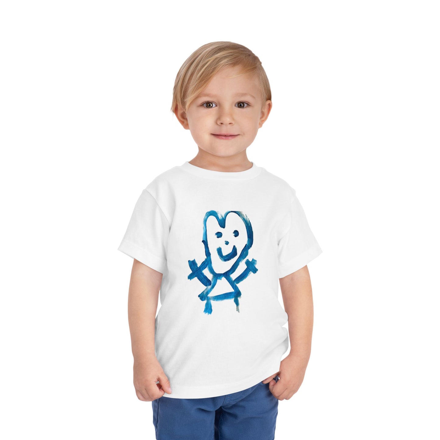 Shep's Smiley Bella Toddler Short Sleeve Tee