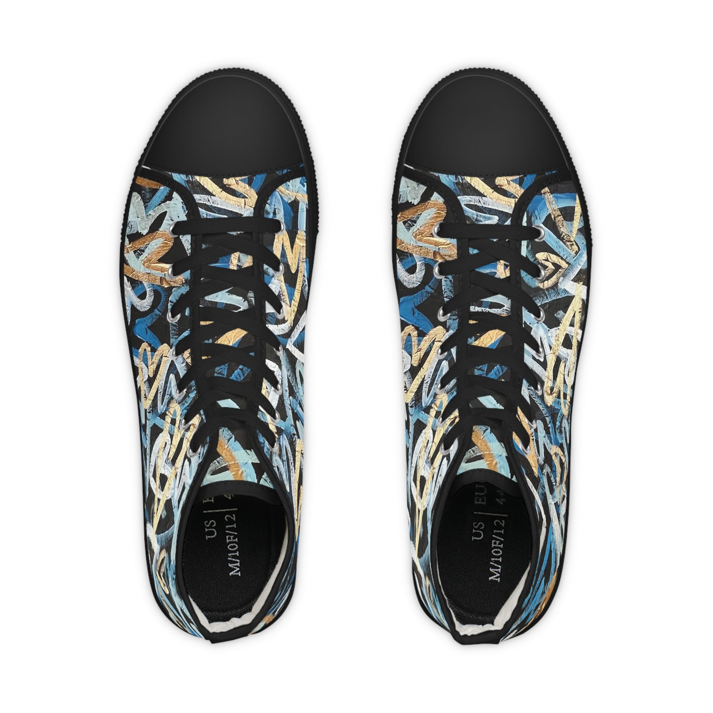 LOVEHAPPY Men's High Top Sneakers