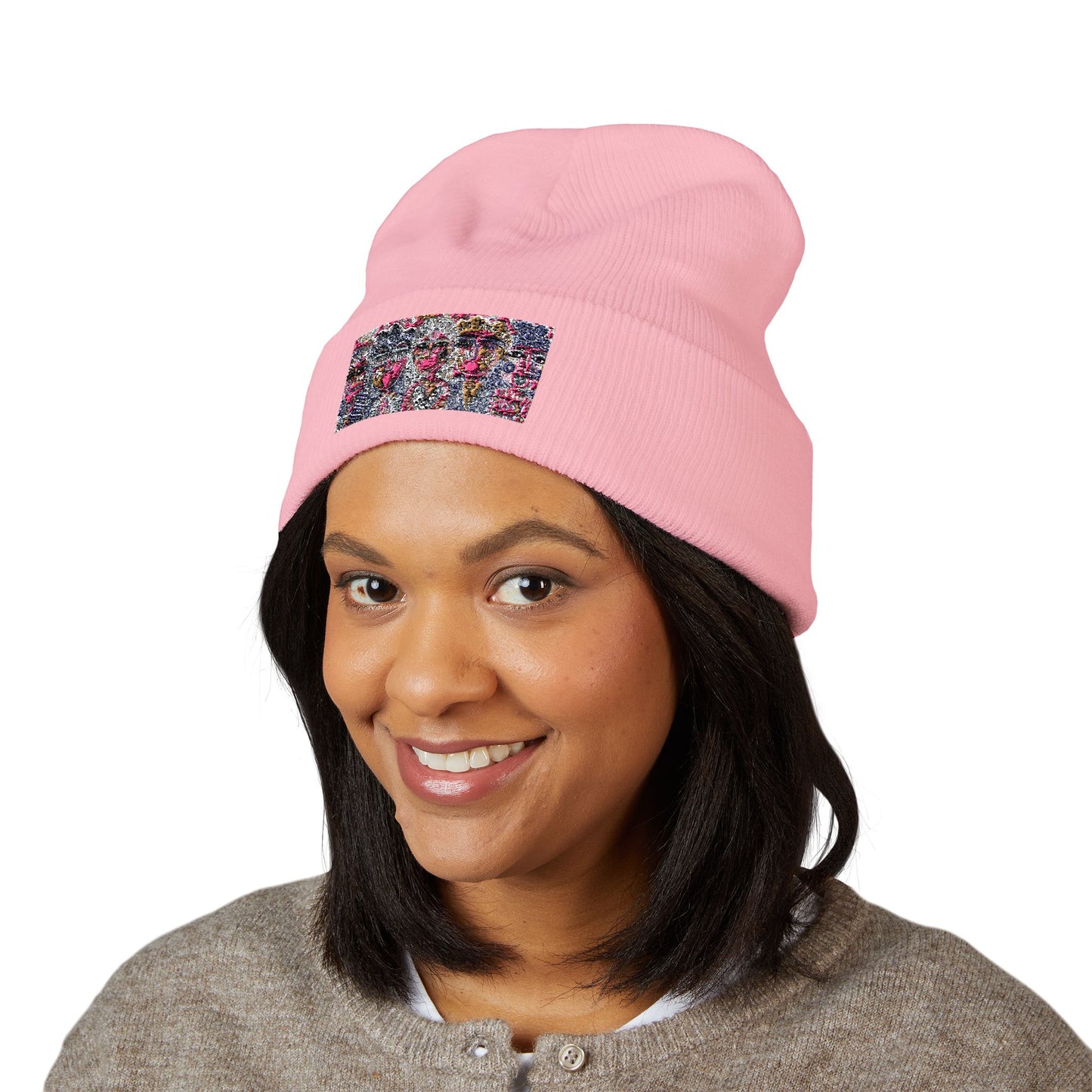 Lysistrata Embroidered Beanie (Lysistrata Art)